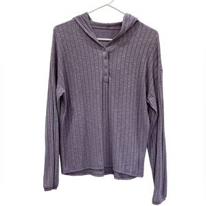 AMERICAN EAGLE Soft and Sexy Plush Hoodie Sweater SZ M